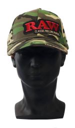 RAW HAT CAMO WITH POKER