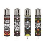 Clipper Lighters Classic Fire Words