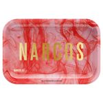 Narcos Metal Rolling Tray Red