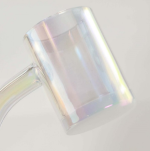 Quartz Banger with Rainbow Effect clear