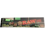 RAW BLACK ORGANIC CONE 20PK-1/4