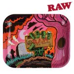 Raw Metal Rolling Tray Zombie (limited ediction)  