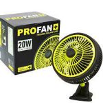CLIP FAN GARDEN HIGHPRO OSCILLATING 2.0 25CM 20W FAN