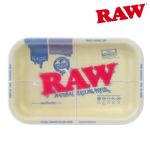 RAW Metal DAB Rolling Tray with Silicone Cover