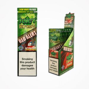 Caixa Juicy Hemp Wraps Red Alert