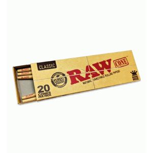RAW CONES KING SIZE - 20 UNIDADES
