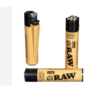 Clipper Raw - Logo Beje Preto