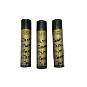 Raw Clipper Dourado Logo Mini