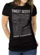 T-shirt Sweet Seeds Black 