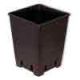 Vaso Quadrado Preto 30L