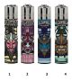 Clipper Lighters Samurai Masks